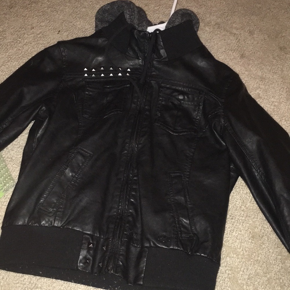 Leather jacket